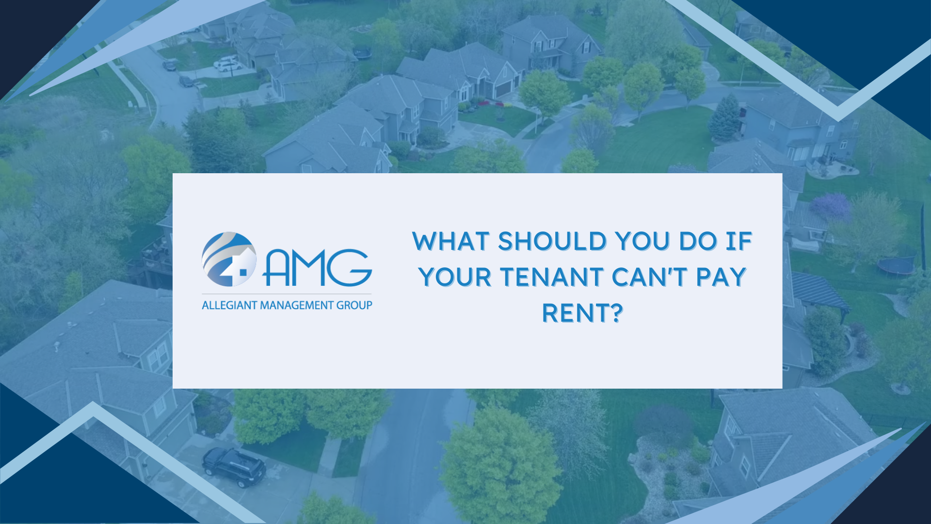 My Tenant Can't Pay Rent, Now What?